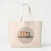 m3galleryStudioジャンボトート | m3galleryStudio ラージトートバッグ (正面)