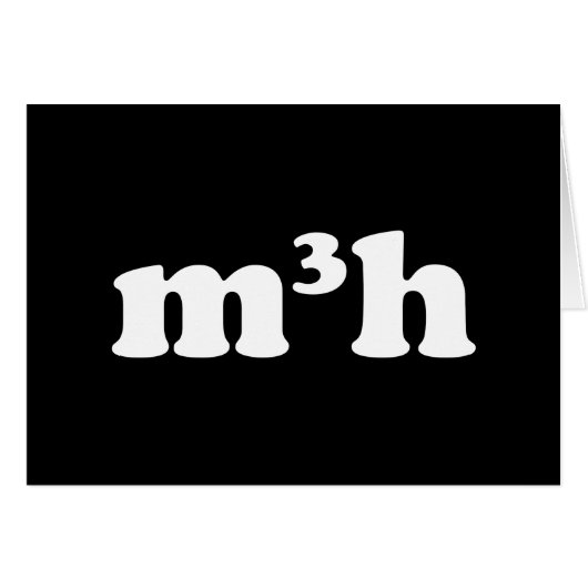 m3hグリーティングカード (正面横)