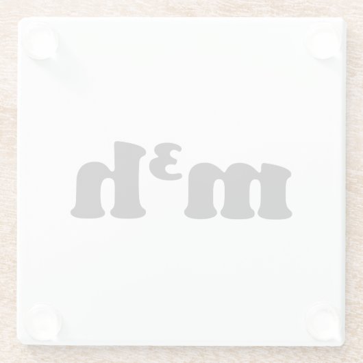 m3h ガラスコースター (裏面)