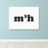 m3h キャンバスプリント (インサイチュ (ウッドフロア))