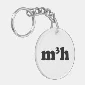 m3h キーホルダー (正面左)