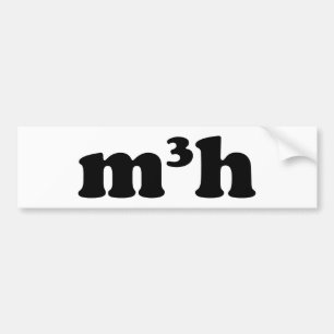 m3h バンパーステッカー