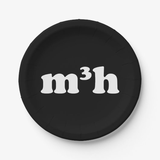 m3h ペーパープレート (正面)