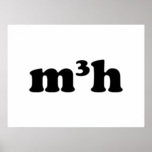 m3h ポスター (正面)