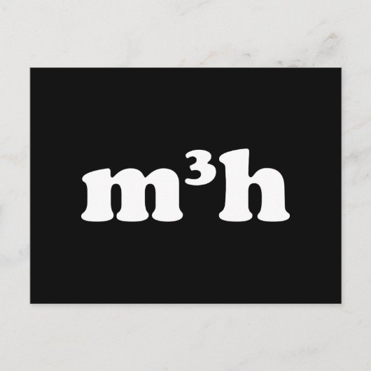 m3h ポストカード (正面)