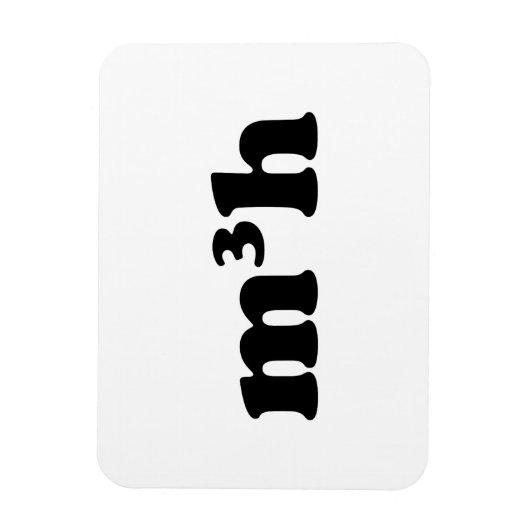 m3h マグネット (縦)