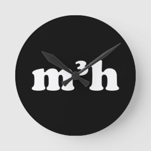 m3h ラウンド壁時計
