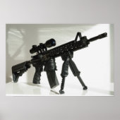 M4オンBipod ポスター (正面)