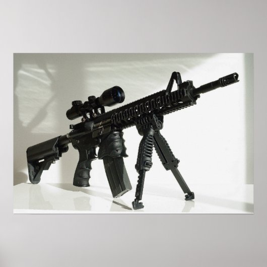 M4オンBipod ポスター (正面)