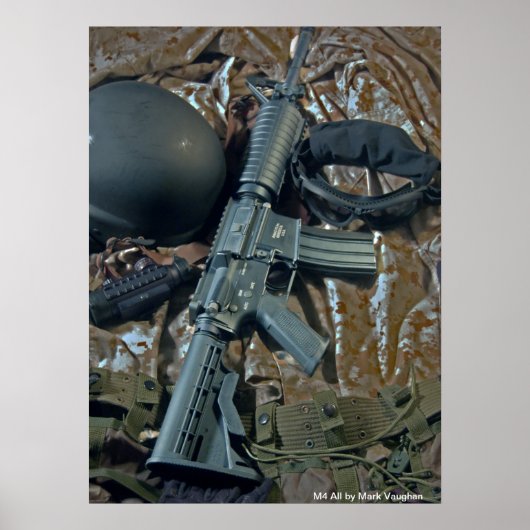 M4オールバイマークヴォーガン ポスター (正面)