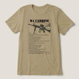 M4カービン歩兵兵器 トライブレンドTシャツ