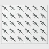 M4ガンラッピング紙 ラッピングペーパー (フラット)