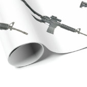 M4ガンラッピング紙 ラッピングペーパー (ロールコーナー)