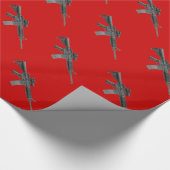 M4ガンラッピング紙 ラッピングペーパー (角)