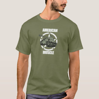 M4シャーマンアメリカンタンク Tシャツ