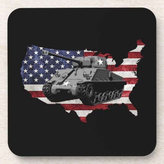 M4シャーマンタンク コースター (正面)