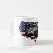 M4シャーマンタンク コーヒーマグカップ (正面左)