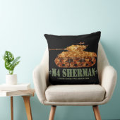 M4シャーマン世界大戦アメリカ中戦車WWII クッション (椅子)