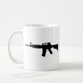 M4シルエット コーヒーマグカップ (左)