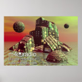 M4ラジオ星付き ポスター (正面)