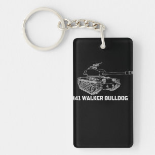 M41ウォーカーBulldog American Light Army Tank Gift キーホルダー