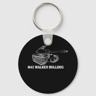 M41ウォーカーBulldog American Light Army Tank Gift キーホルダー
