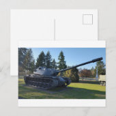 M48パットン戦車 歴史的軍用車両 ポストカード (正面/裏面)