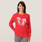 M4JC Jeremys Heart_wht Tシャツ (正面フル)