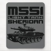 M551 Sheridan マウスパッド (正面)