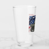 M5A1スチュアート（アメリカ国旗の背景ガラス付き） タンブラーグラス (右)