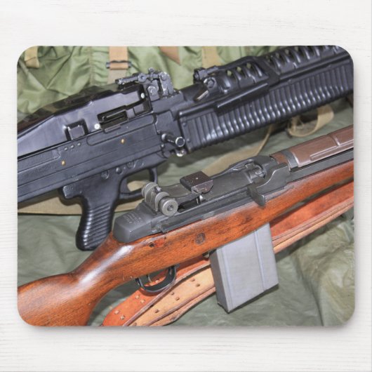 M60及びM14隣り合わせのマウスパッド マウスパッド (正面)