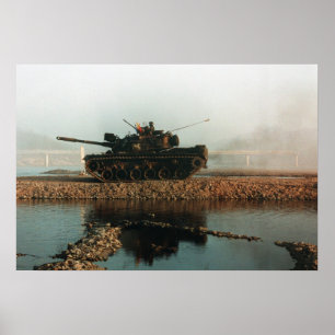 M60 Pattonの主戦闘戦車 ポスター