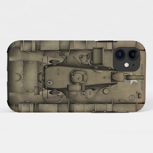 M60A2タンク Case-Mate iPhoneケース (裏面(横))