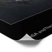 M65 'ブラックアイ銀河系' ポスター (角)