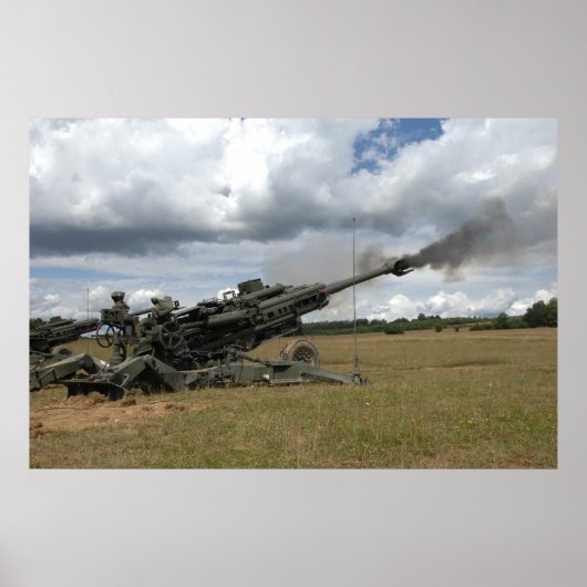 M777 Howitzer ポスター (正面)
