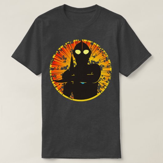 M78からのウルトラファイターの影 Tシャツ (デザイン正面)