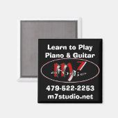 m7studio磁石 マグネット (正面/裏面)