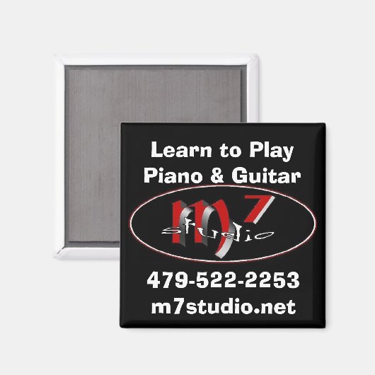 m7studio磁石 マグネット (正面/裏面)