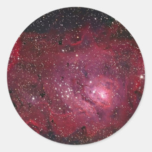 M8礁湖の星雲NGC 6523 ラウンドシール