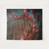 M83スパイラル銀河系NASA タペストリー (正面(横))