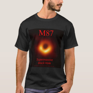 M87 Supermassiveブラックホール Tシャツ