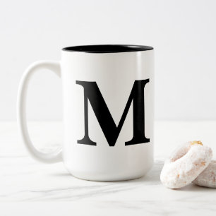 "M"のマグ ツートーンマグカップ
