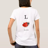 「M」は(昆虫)オオカバマダラ、モナーク Tシャツ (裏面)