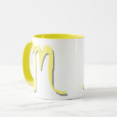 M(イエロー)マグ マグカップ (正面左)