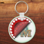M キーホルダー (正面)