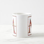 M "ケルトのレンガ"モノグラムカスタムマグ コーヒーマグカップ (中央)