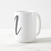 M コーヒーマグカップ (正面右)