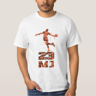 M – ジョーダンバスケットボール Tシャツ