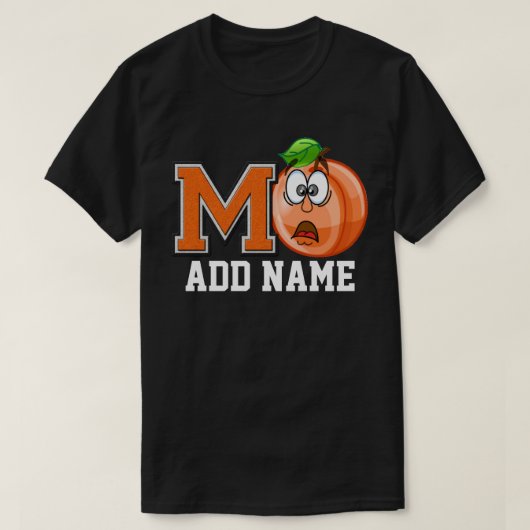 M ピーチシャツ Tシャツ (デザイン正面)