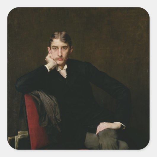 M.フィッツジェラルドのポートレート, 1889 スクエアシール (正面)